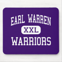 Earl Warren - Warriors - High - San Antonio Texas mousepads