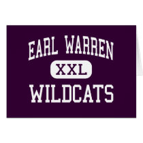 Earl Warren - Wildcats - Junior - Bakersfield cards by customteamsportswear Earl Warren - Wildcats - Junior - Bakersfield cards