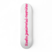 Earl's Janitorial Services skateboards by Haircleaners Earl's Janitorial Services skateboards
