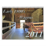 Early 1800's Wagons Wall Calendars