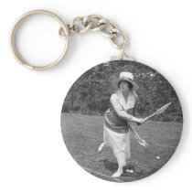 Early 1900s Tennis Fashion Keychains