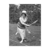 Early 1900s Tennis Fashion Postcards
