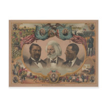 Early African American Heroes postcards