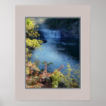 Early Autumn at Cumberland Falls, Kentucky Posters