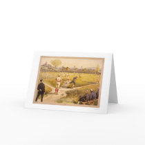 Early Baseball Print 1887 cards