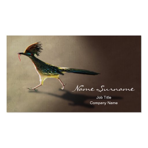 Early Bird, business card template