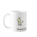 Early Bird Cutest Mug by designsbyraine Early Bird Cutest Mug