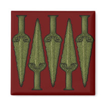 Early Bronze Age Daggers Magnet