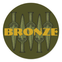 Early Bronze Age Daggers Sticker