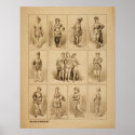 Early BURLESQUE Ladies VAUDEVILLE Poster posters