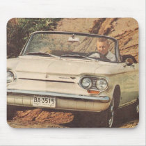 Early Corvair Convertible Mousepads