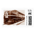 Early Diesel Train Engine postage
