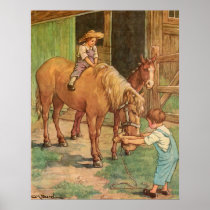 Early Farm Scenes Posters