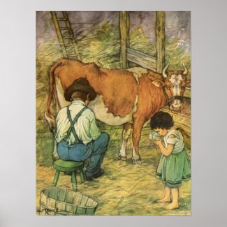 Early Farm Scenes print
