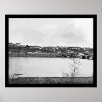 Early Georgetown from the Virginia Bank 1865 Posters