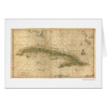 Early Island Of Cuba Map 1639 Cards