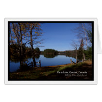 Early Morning At Farm Lake cards
