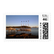 Early morning glow stamp