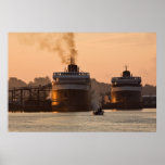 Early Morning in Ludington posters