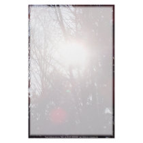 Early Morning Sun Rays #19 stationery