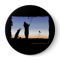 Early Morning Tee Time Button