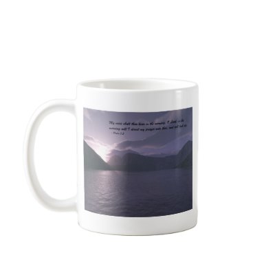 Early Morning with Verse Coffee Mugs by jasonmit