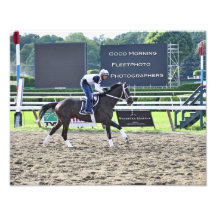 Early Morning Workouts at Saratoga Photograph