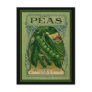 Early Peas Vintage Seed Packet Postcards