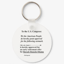 Early Retire keychains