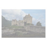 Early rning sunlight, Eileen Donan Castle, Scotl Custom Stationery