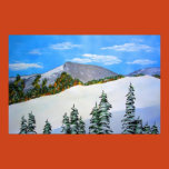 snow, mountains, sierra, trees, sky, artist318,