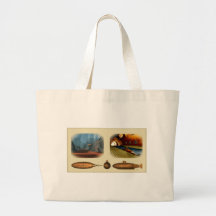 early submarine tote bag