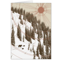 Early Thaw Greeting Cards