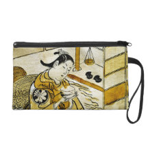 Early Torii School Wristlet Purse