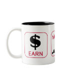 Earn. Mow. Grill. mugs by hdowney Earn. Mow. Grill. mugs