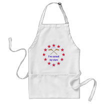 Earned My Stars Hockey Apron