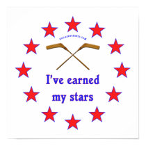 Earned My Stars Hockey Print