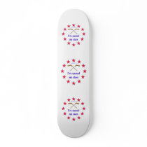Earned My Stars Hockey Custom Skateboard