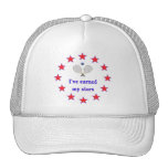 Earned My Stars Racquetball Mesh Hats