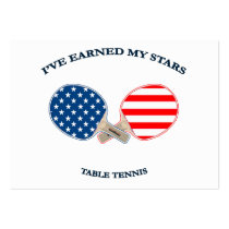 Earned My Stars Table Tennis Business Card Templates