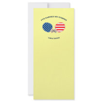Earned My Stripes Table Tennis Rack Cards