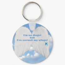 Earned WIngs keychains by cloudbunnys Earned WIngs keychains