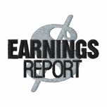 EARNINGS REPORT EMBROIDERED POLO SHIRT