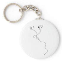 Earphones Key Chain