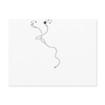 Earphones Post Card