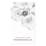 Earring Holder Business Cards