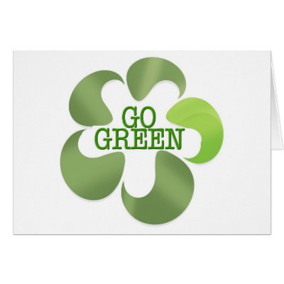 EART DAY GO GREEN CARD by APOLITICAL_BITCH