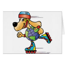 Eart Dog Skating Cards
