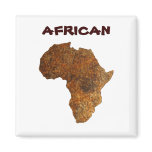 Earth African Map 2_Art Gift Magnet Injete Chesoni