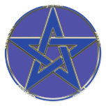 Earth, Air &amp; Fire Pentagram Sticker